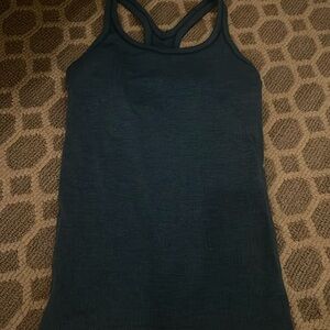 Women’s Lululemon sea blue ribbed tank